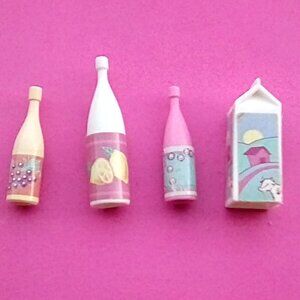 Barbie doll sweet roses refrigerator accessories lot 1